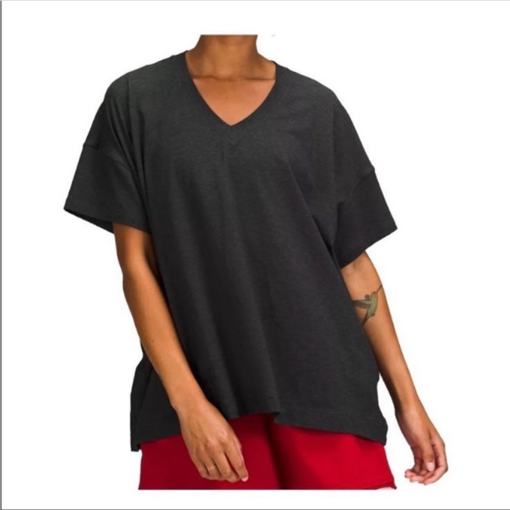 Lululemon side tie tshirt